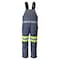 Refrigiwear Bib Overalls, 100% Polyester Ripstop, Lime/Grey, L 7250RTLGLAR - alternate 1