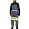 Refrigiwear Bib Overalls, 100% Polyester Ripstop, Lime/Grey, L 7250RTLGLAR - alternate 3