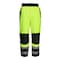 Refrigiwear Men's Hi-Vis Insulated Pants, XXL, Black/Lime, Polyester 7496RBLM2XLL2 - alternate 1