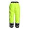 Refrigiwear Men's Hi-Vis Insulated Pants, XXL, Black/Lime, Polyester 7496RBLM2XLL2 - alternate 4