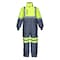 Refrigiwear Insulated Coveralls, Nylon, Lime/Grey, 5XL 7550RTLG5XL - alternate 1