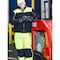 Refrigiwear Hi-Vis Insulated Jacket, Polyester, Zipper, Black/Lime, S 8220RBLMSML - alternate 6