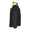Refrigiwear Hi-Vis Insulated Jacket, Polyester, Zipper, Black/Lime, S 8220RBLMSML - alternate 3