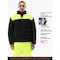 Refrigiwear Hi-Vis Insulated Jacket, Polyester, Zipper, Black/Lime, S 8220RBLMSML - alternate 4