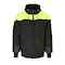 Refrigiwear Black/Lime Regular Small Freeze Edge Qltd Sweatshirt Heavy Sweatshirt 8450RBLMSML - alternate 1