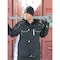 Refrigiwear Men's Extreme Hooded Jacket, Polyester, Zipper with Snap Closure Storm Flap, Black, S 8750RBLKSML - alternate 5
