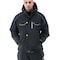 Refrigiwear Men's Extreme Hooded Jacket, Polyester, Zipper with Snap Closure Storm Flap, Black, S 8750RBLKSML - alternate 4