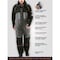 Refrigiwear Polarforce Bib Overalls, Polyester, Black/Charcoal, L 7140RBCHLAR - alternate 4