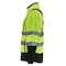 Refrigiwear Men's Hi-Vis Softshell Jacket, Polyester, Black/Lime, S 9291RBLMSMLL2 - alternate 4