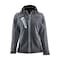 Refrigiwear Women's Women's Sweater Jacket, 80% Polyester 20% Cotton Fleece, Zipper, Grey, S 9480RGRASML - alternate 1