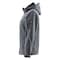 Refrigiwear Women's Women's Sweater Jacket, 80% Polyester 20% Cotton Fleece, Zipper, Grey, S 9480RGRASML - alternate 3