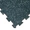 Rubber-Cal ReUz Rubber Tiles - 6mm x 20 in x 20 in - Tan/White Speckle, 512PK 03-274R-TW-512 - alternate 1
