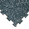 Rubber-Cal ReUz Rubber Tiles - 6mm x 20 in x 20 in - White Speckle, 4PK 03-274R-WH-4 - alternate 1