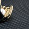 Rubber-Cal Coin-Pattern Thermoplastic Flooring - 3.5mm x 36 in x 20ft - Black 03-R273-36-BK-20 - alternate 8