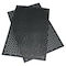 Rubber-Cal Drainage Door Mat, Rubber, 0.38 in Thick, Black, 3 ft W x 5 ft L 03-236-DR-3x5 - alternate 1