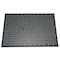 Rubber-Cal Drainage Door Mat, Rubber, 0.38 in Thick, Black, 3 ft W x 5 ft L 03-236-DR-3x5 - alternate 3