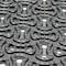 Rubber-Cal Drainage Door Mat, Rubber, 0.38 in Thick, Black, 3 ft W x 5 ft L 03-236-DR-3x5 - alternate 2