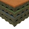Rubber-Cal Eco-Safety Interlocking Playground Tiles - 2.5 x 19.5 x 19.5 inch - 2 Pk - 5.2 Sq.Ft. - Terra Cotta 04-126-TC-2PK - alternate 3