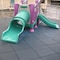 Rubber-Cal Eco-Safety Interlocking Playground Tiles - 2.5 x 19.5 x 19.5 inch - 2 Pk - 5.2 Sq.Ft. - Terra Cotta 04-126-TC-2PK - alternate 5