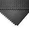 Rubber-Cal Revolution Interlocking Rubber Floor - 12mm x 36 in x 36 in Rubber Tiles - Black, 4PK 03-203-WTILE-4 - alternate 5