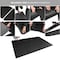 Rubber-Cal Revolution Interlocking Rubber Floor - 12mm x 36 in x 36 in Rubber Tiles - Black, 4PK 03-203-WTILE-4 - alternate 9