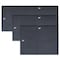 Rubber-Cal Under Refrigerator Mat, Rubber, 5 mm Thick, Black, 32 in W x 56 in L 03-R278-F-5632 - alternate 5