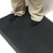 Rubber-Cal Antifatigue Mat, 3 ft. L x 2 ft. W, 3/4 in Thickness, Rubber, Black 03-231-100-BK-23 - alternate 9