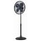 Good Housekeeping 16in Retro Pedestal Fan in Matte Black 92654-MB - alternate 2