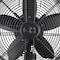 Good Housekeeping 12in Retro Table Fan in Matte Black 92603 - alternate 7