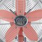 Good Housekeeping 12in Retro Table Fan in Salmon finish 92610 - alternate 4