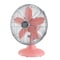 Good Housekeeping 12in Retro Table Fan in Salmon finish 92610 - alternate 2