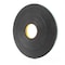 3M 3M 4052 Double Coated Foam Tape 0.75" x 72yd, Black 4052 - alternate 1