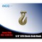 BLACKHORSE-RACING G70 3/8" Clevis Grab Hooks (2-Pack) – 30,000 Lb Breaking Strength