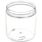 Tricorbraun 8 oz Clear PET Jar Round- 70-400 Neck Finish 026034 - alternate 1