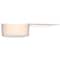 Tricorbraun 20 ml Natural PP Plastic Medium Handled Scoop - 3.3" Total Length 105938 - alternate 3