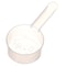 Tricorbraun 20 ml Natural PP Plastic Medium Handled Scoop - 3.3" Total Length 105938 - alternate 2