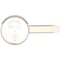 Tricorbraun 20 ml Natural PP Plastic Medium Handled Scoop - 3.3" Total Length 105938 - alternate 4
