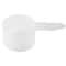 Tricorbraun 29.6 cc Natural PP Plastic Medium Handled Scoop - 3.3" Total Length 118363 - alternate 1
