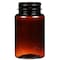 Tricorbraun 120 cc Light Amber PET Plastic Round Packer Bottle- 38-400 Neck Finis 023048 - alternate 1