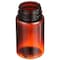 Tricorbraun 120 cc Light Amber PET Plastic Round Packer Bottle- 38-400 Neck Finis 023048 - alternate 2