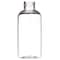 Tricorbraun 4 oz Clear PET Plastic Boston Round Bottle- 24-410 Neck Finish 055871 - alternate 1