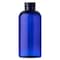 Tricorbraun 4 oz Cobalt Blue PET Plastic Boston Round Bottle- 24-410 Neck Finish 022646 - alternate 1