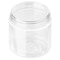 Tricorbraun 4 oz Clear PET Plastic Round Wide Mouth Jar- 58-400 Neck Finish 127326 - alternate 3