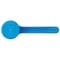 Tricorbraun 5 cc Blue PP Plastic Round Short Handled Scoop 3.0" Total Length 033334 - alternate 2
