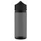 Tricorbraun 120 Ml Pet Cylinder Transparent Black, Round, Nozzle, Opaque Black Crc/Te Cap W/Breakaway Band 137697 - alternate 1