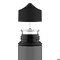 Tricorbraun 120 Ml Pet Cylinder Transparent Black, Round, Nozzle, Opaque Black Crc/Te Cap W/Breakaway Band 137697 - alternate 2