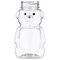 Tricorbraun 5.5 Oz Pet Novelty Clear Honey Bear W/ Black Eyes & Nose, Label Panel, Holds 8 Oz Of Honey 140953 - alternate 2