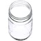 Tricorbraun 12 oz Clear Glass Round Economy Jar- 70-450 Neck Finish 012958 - alternate 2