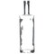 Tricorbraun 375 ml Clear Glass St. Louis Oval Liquor Bottle- 18.5 mm Bar Top Neck Finish 600070 - alternate 1