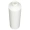 Tricorbraun 16 oz White HDPE Plastic Cylinder Round Bottle- 28-410 Neck Finish 028003 - alternate 2